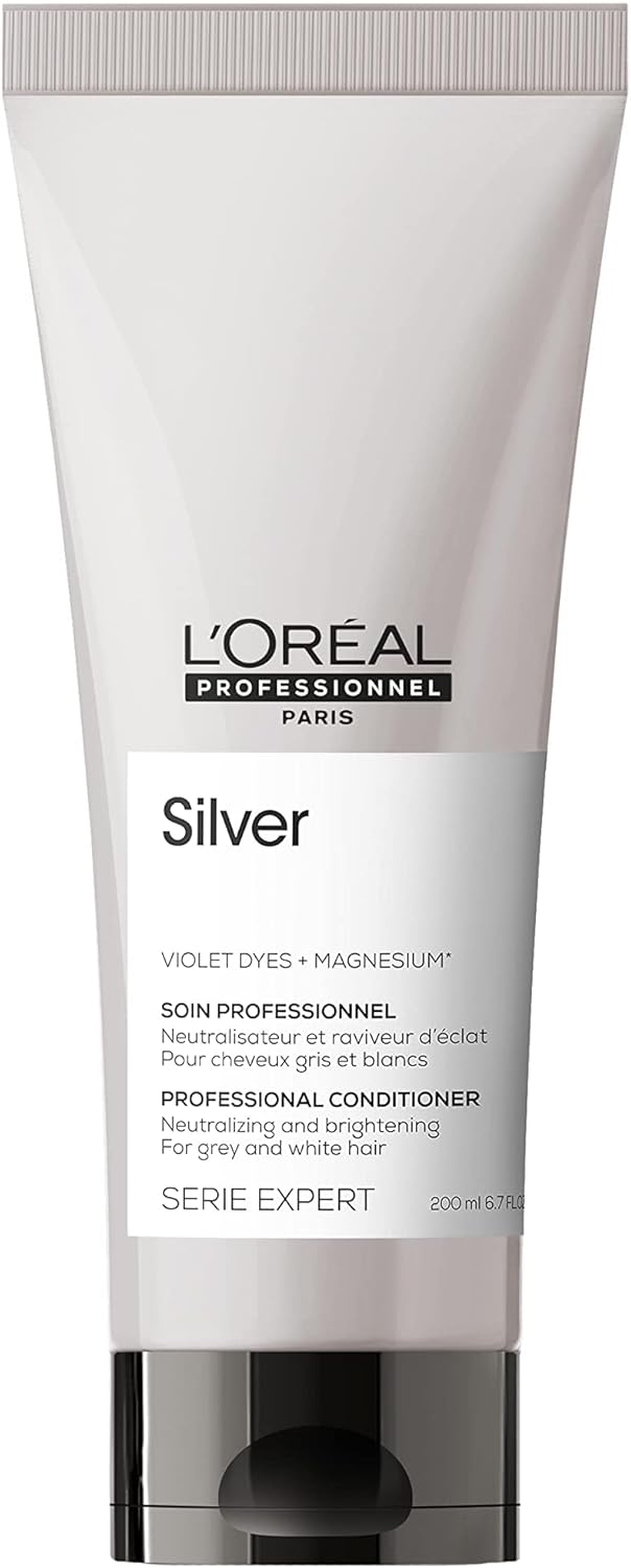 L’Oréal Professionnel Silver Conditioner | For Grey, White & Light Blonde Hair