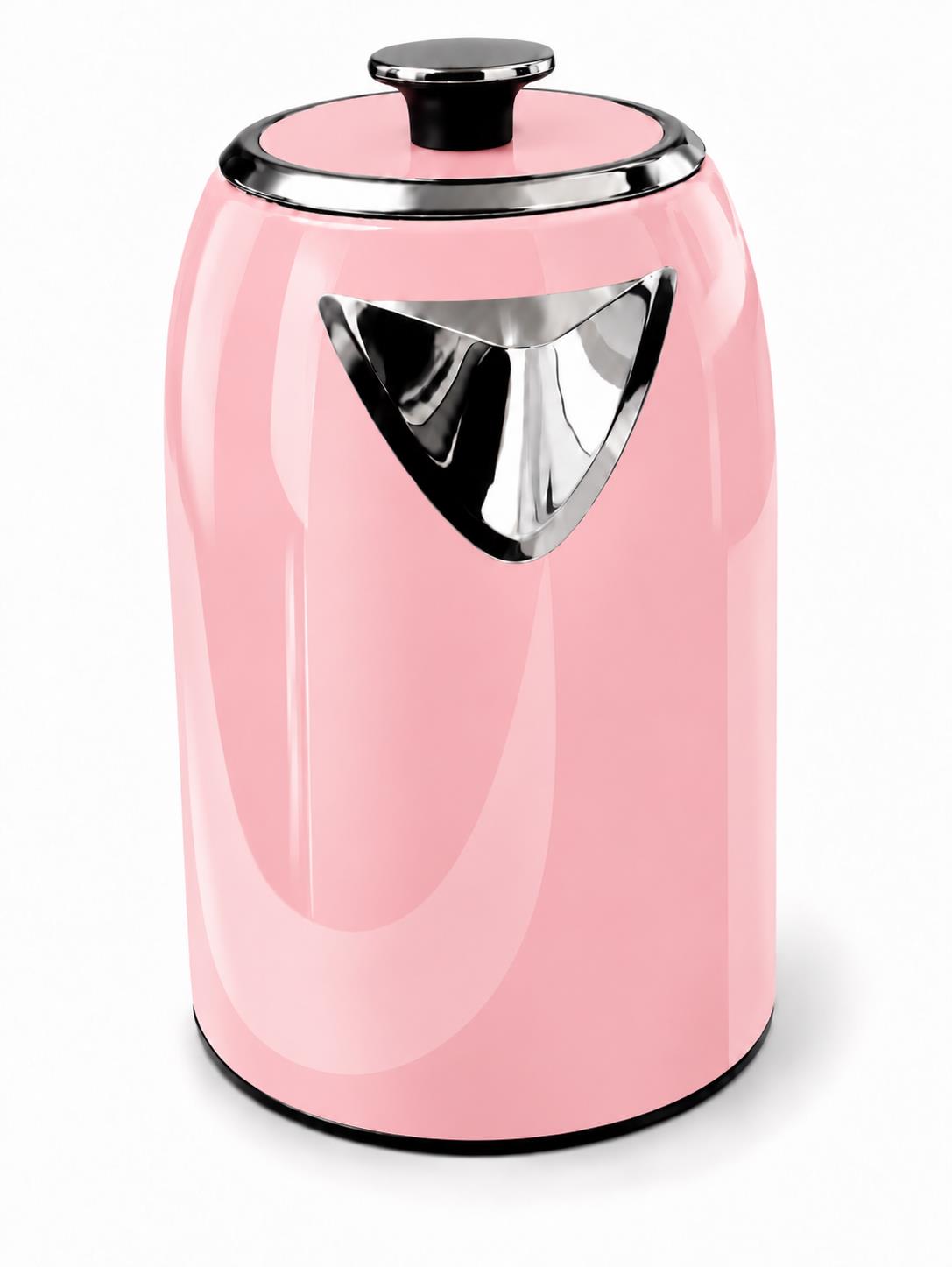 Bistro Chef 1.7L Electric Kettle 3000W Fast Boil Cordless Jug - Pink