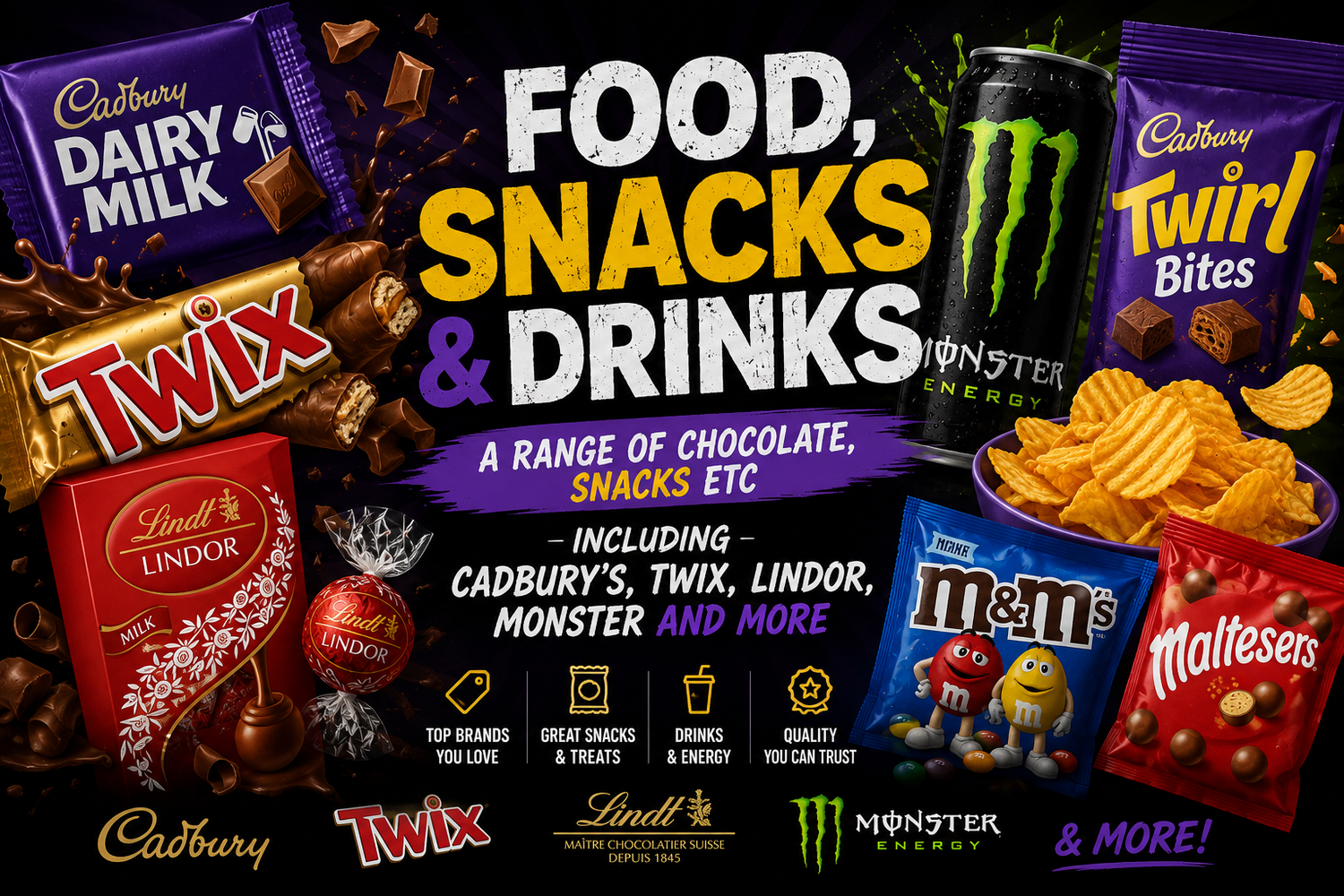 Food, Snacks & Drinks