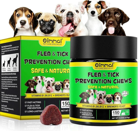 Flea & Tick Natural Prevention for Dogs – Soft Chews