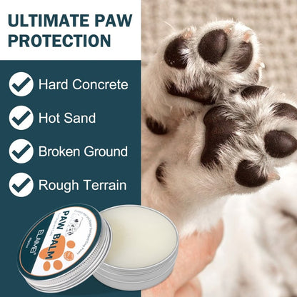 Paw & Nose Soother Balm - For Dry & Cracked Paws & Nose - Organic Natural Nourishing Cream