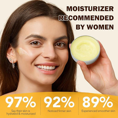 Beef Tallow Moisturiser – 100g Natural Face & Body Cream with Honey & Beeswax