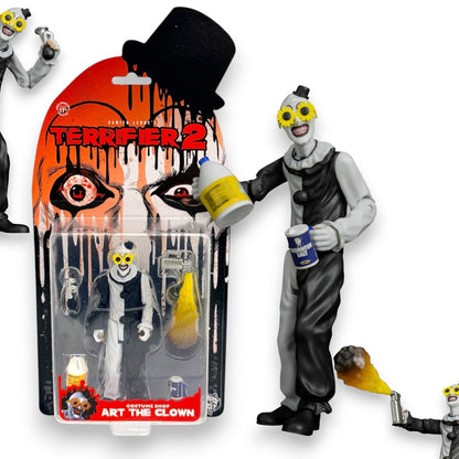 Trick Or Treat Studios Terrifier 2 Art The Clown 5" Action Figure