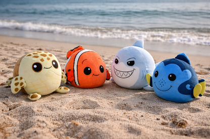 Finding Nemo Plush – 5" Set of 4 or Choose Individual Toys Disney100 Cuutopia