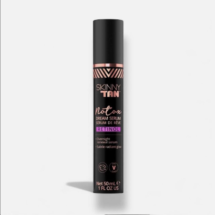Skinny Tan Notox Retinol Dream Overnight Face Tan Serum 50ml Vegan No Cruelty