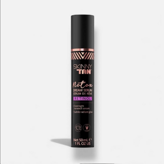 Skinny Tan Notox Retinol Dream Overnight Face Tan Serum 50ml Vegan No Cruelty