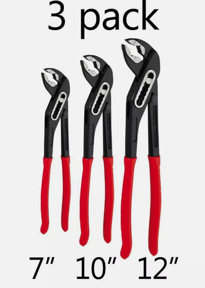 Rothenberger SO5.2204 Water Pump Pliers Set - 3 Piece