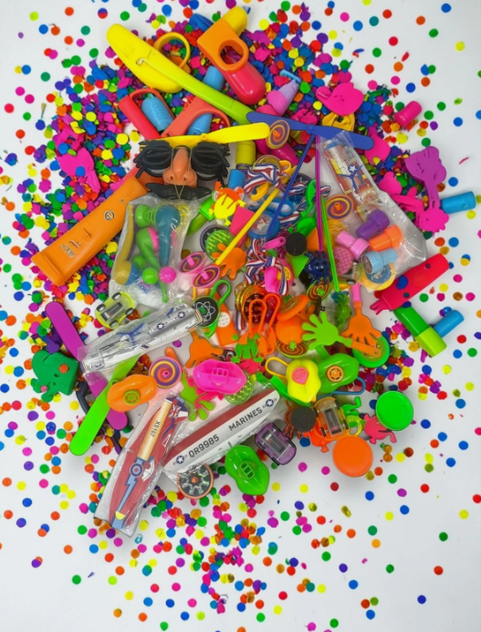 100 Assorted Party Bag Favours Fillers Box Karid Celebration Birthdays Giveaways