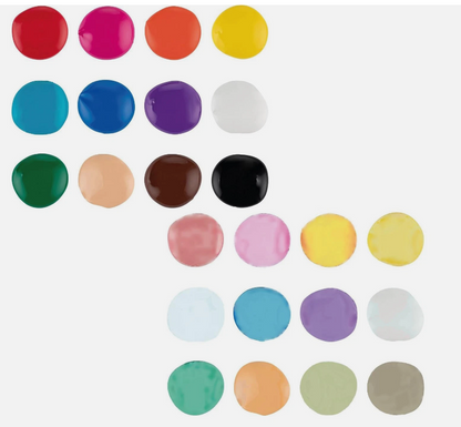 12 or 24 Pack Of Master Acrylic Professional Paint
