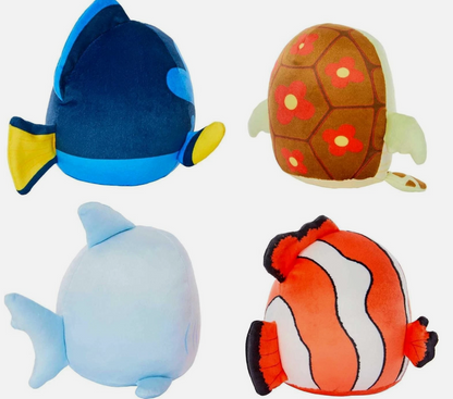 Finding Nemo Plush – 5" Set of 4 or Choose Individual Toys Disney100 Cuutopia