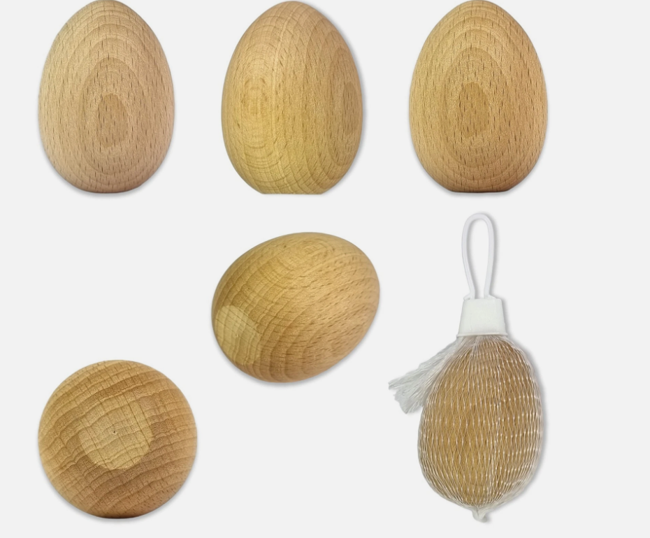 Paint Your Own Plain Wooden Eggs - Easter Crafting Decorating Fun - Choose Qty