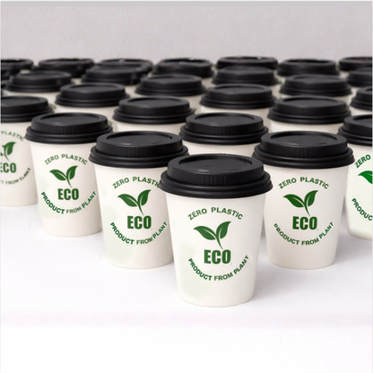 Compostable 6oz Cups With & Without Lids | Eco-Friendly Disposable Cups