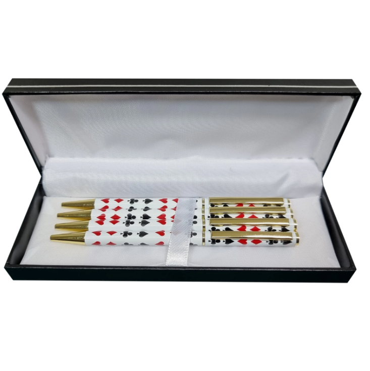 JYW Boxed Set of Bridge Pens