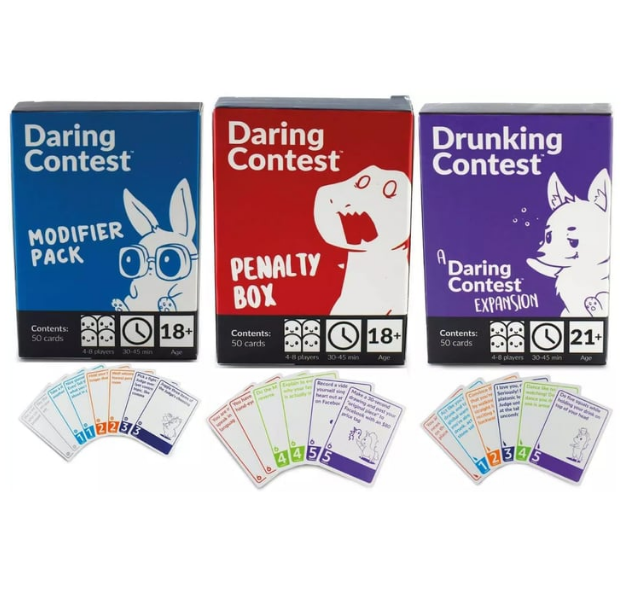 Daring Contest Drinking Card Game – Hilarious Adult Dare Party Game!