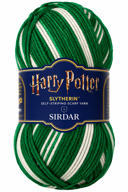 Harry Potter Self-Striping Yarn - Slytherin
