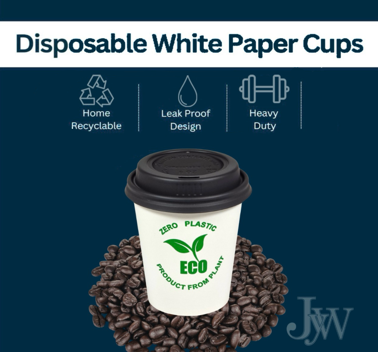 Compostable 6oz Cups With & Without Lids | Eco-Friendly Disposable Cups