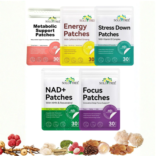 Daily Wellness 30 Skin Patches, Choose from Energy, Focus, Calm, NAD+, Metabolic