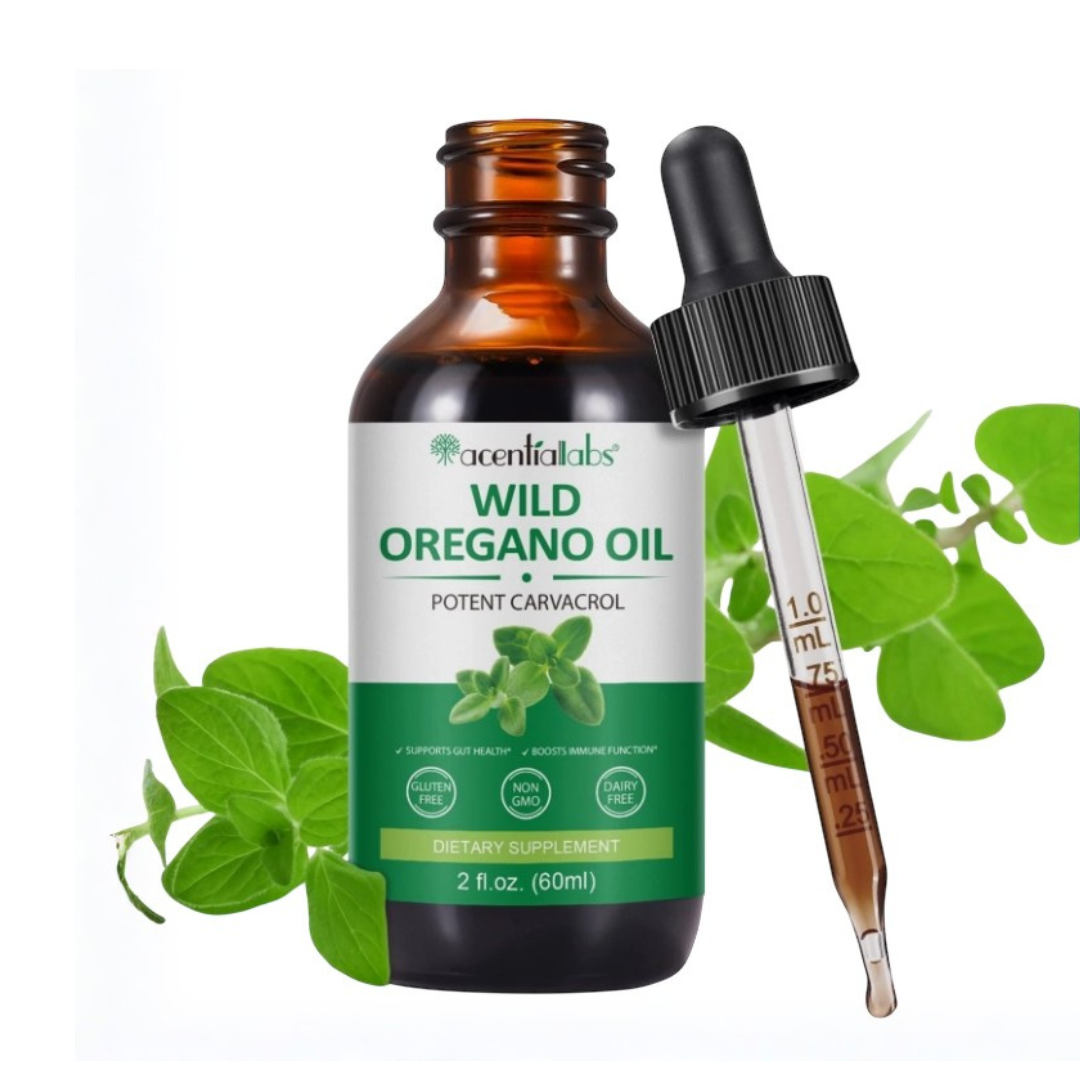 Organic Oregano Oil Drops 70% Carvacrol Immune Support 60ml Natural Gluten Free