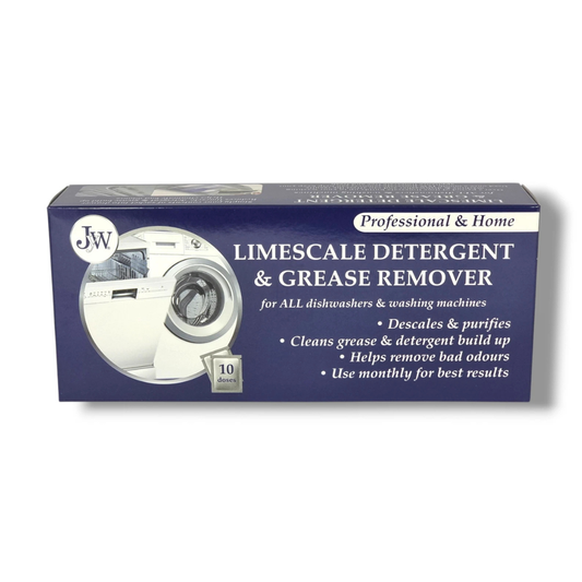 Limescale Detergent Descaler & Grease Remover for Dishwashers & Washing Machines