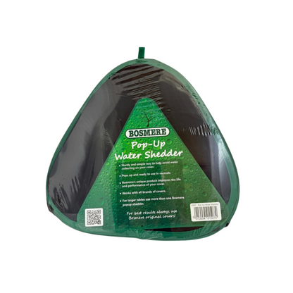Pop Up Water Shedder Green 40cm Stop water pooling on outdoor cover