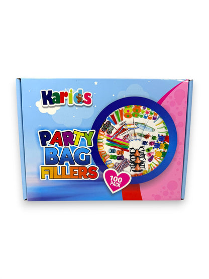 100 Assorted Party Bag Favours Fillers Box Karid Celebration Birthdays Giveaways