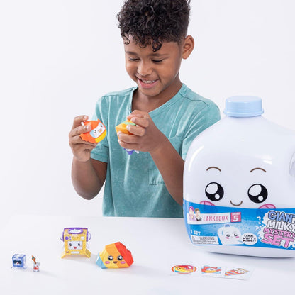 LankyBox 2812 Giant Singing Mystery Milky Set with 9 Exciting Toys to Discover