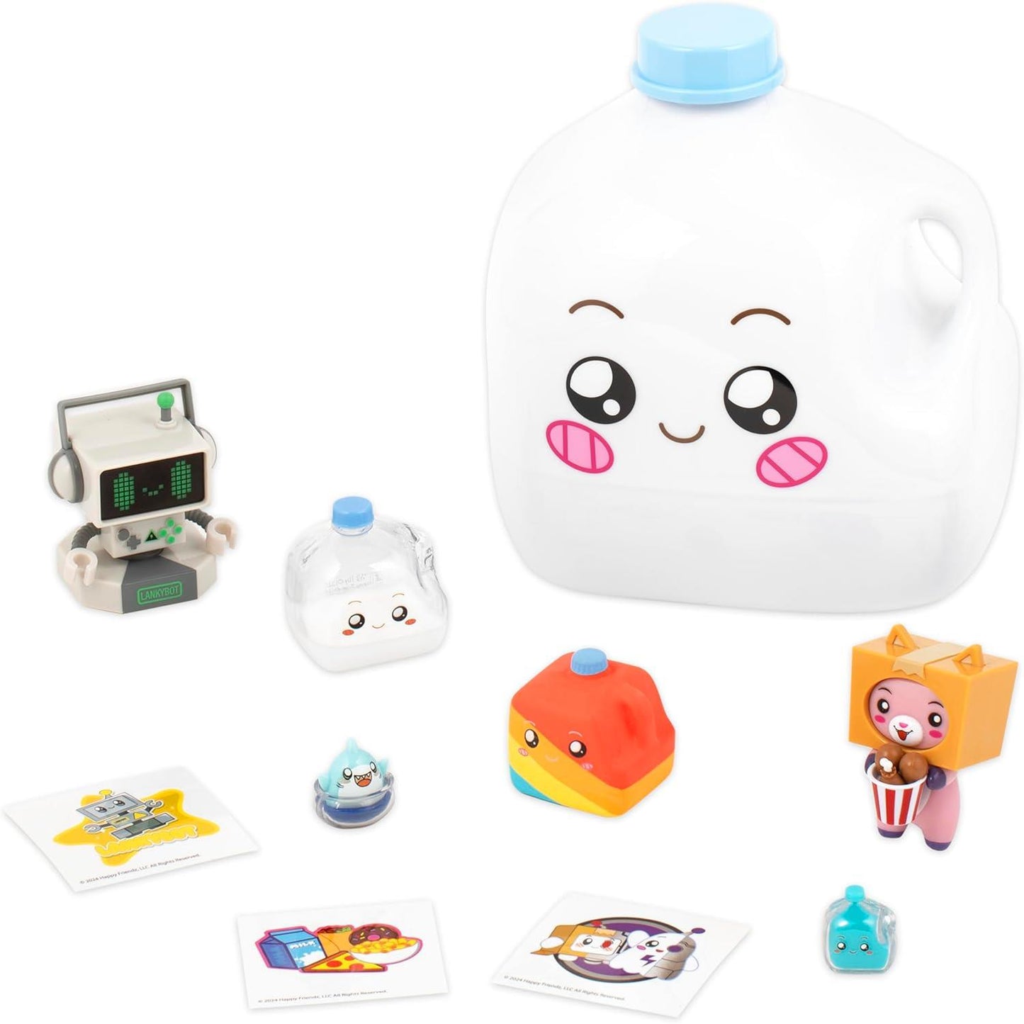 LankyBox 2812 Giant Singing Mystery Milky Set with 9 Exciting Toys to Discover