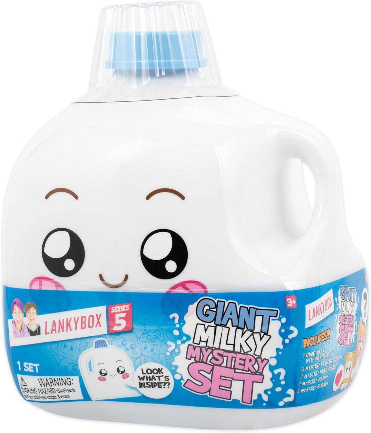 LankyBox 2812 Giant Singing Mystery Milky Set with 9 Exciting Toys to Discover