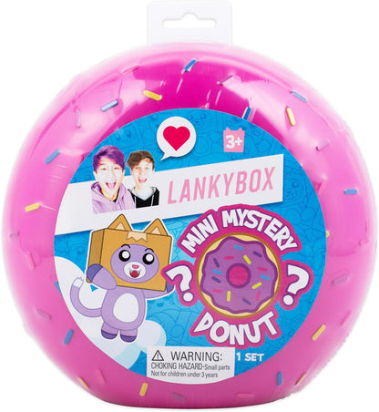 LankyBox 2182 Mystery Donut, Collectible Mini Figures, 6 Exciting Toys