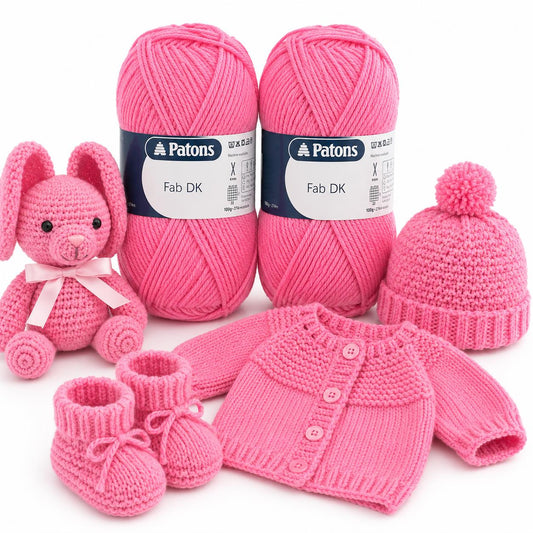 Patons Premium Fab DK Yarn 100g Candy Soft Crochet Knitting Wool