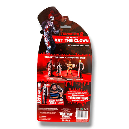 Terrifier 2 Eye Poppin Art The Clown 5.5" Figure Trick Or Treat Studios