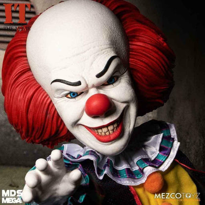 Pennywise IT 1990 Mezco Doll 15" Mega Scale Figure with Sound MDS New