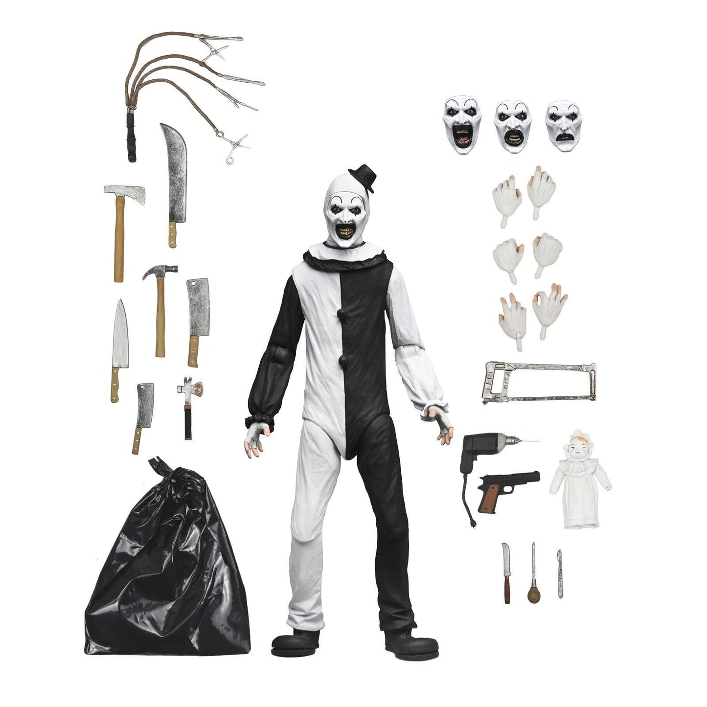 Terrifier: Art The Clown 7" Ultimate Collectible Action Figure