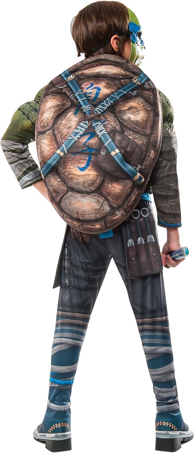 Rubies TMNT Leonardo Fancy Dress Costume 4-6 Years Turtle Ninja Outfit Set