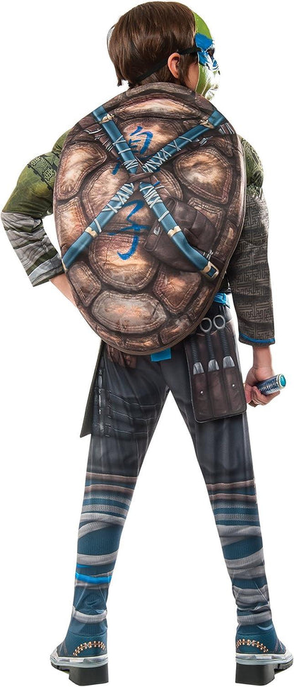Rubies TMNT Leonardo Fancy Dress Costume 4-6 Years Turtle Ninja Outfit Set
