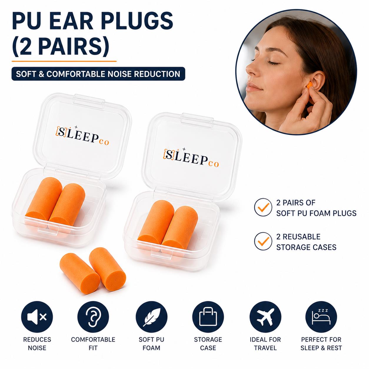 Travel Pillow Set Memory Foam Neck Pillow Blanket Eye Mask Ear Plugs Travel Kit