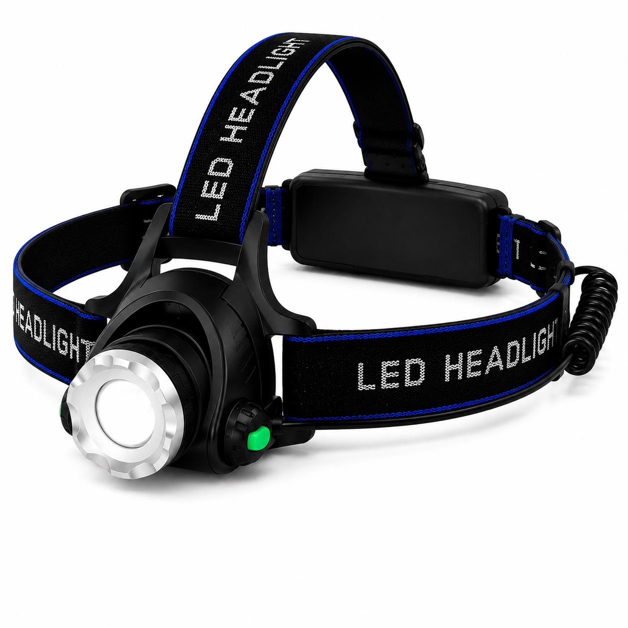 Rechargeable LED Head Torch Headlamp Super Bright USB Camping Work Hiking