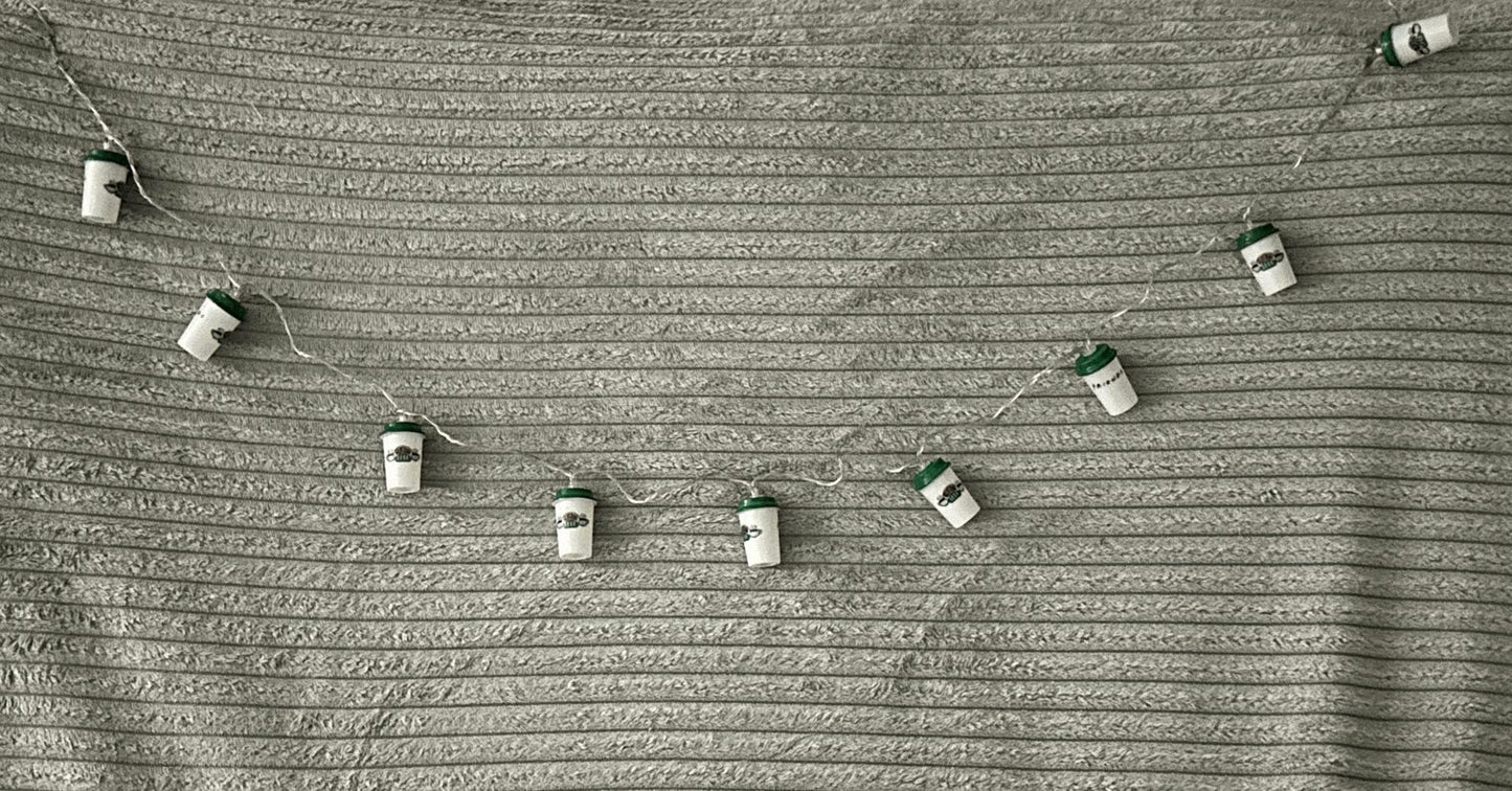 Friends Central Perk String Lights – Official 10 Light Battery Set