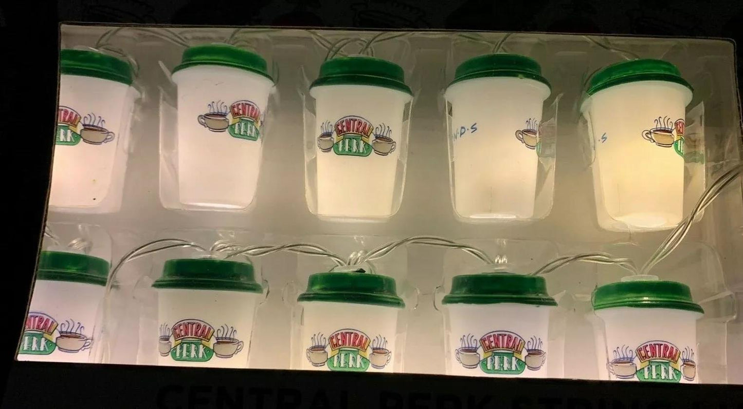 Friends Central Perk String Lights – Official 10 Light Battery Set