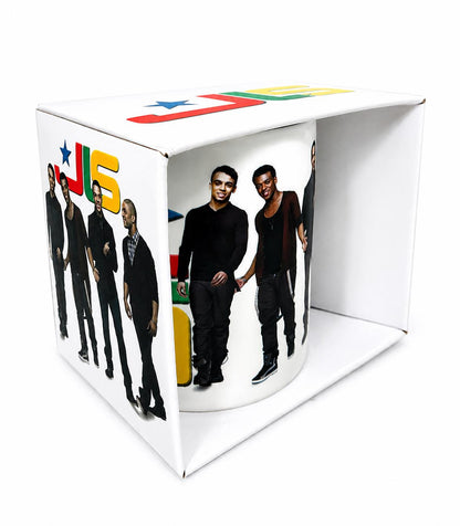 JLS Smiling Ceramic Mug (One Size) (Multicoloured)