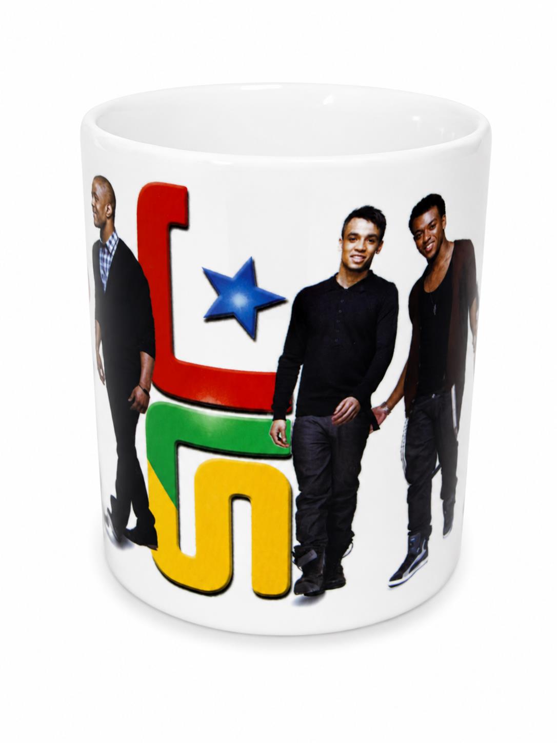 JLS Smiling Ceramic Mug (One Size) (Multicoloured)