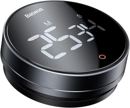 Baseus Home Heyo Pro LED Countdown Timer - Dark Gray, Stylish & Versatile