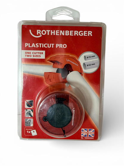 Plasticut Pro Plastic Pipe Cutter 15 mm and 22 mm