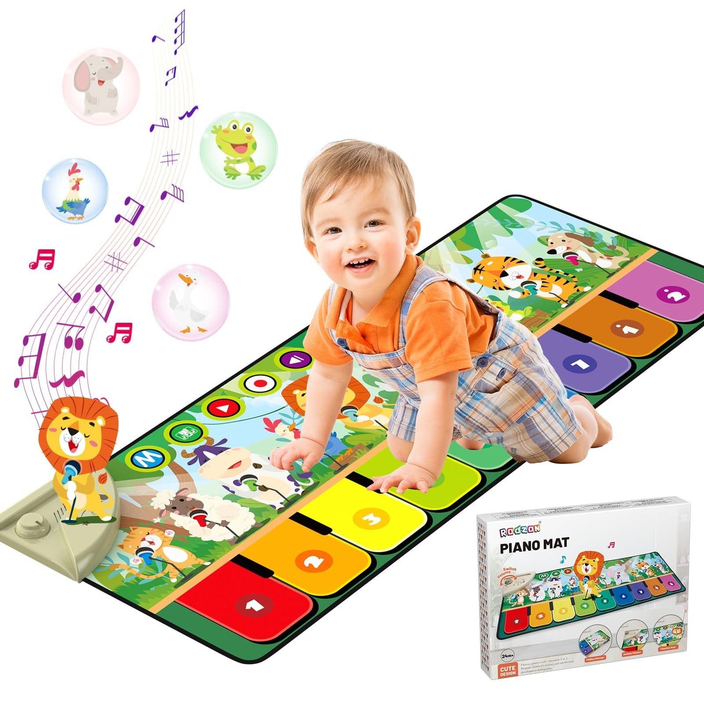 Rodzon Toys 
Musical Play Mat with 9 Piano Keyboard