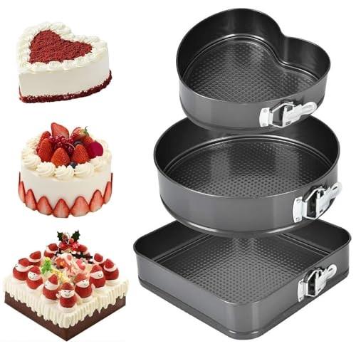3pcs Cake Tins for Baking
