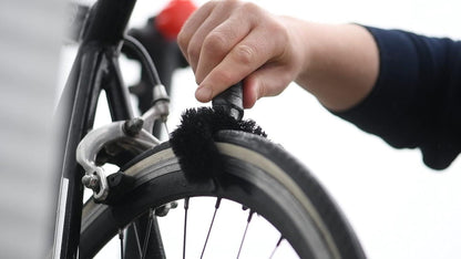 GTB 3 Piece Bike Cleaning Brush Set Chain Tyre Frame Bicycle Tool Kit