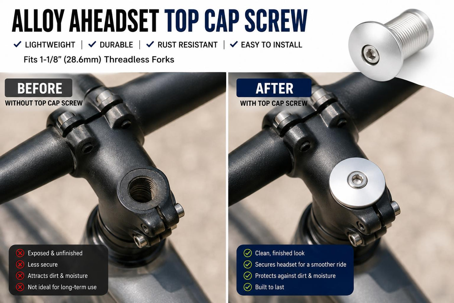 Star Nut Top Cap