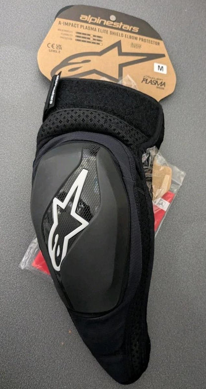 Alpinestars A-Impact Plasma Elite Shield MTB Bike Knee Pads Protectors M Black