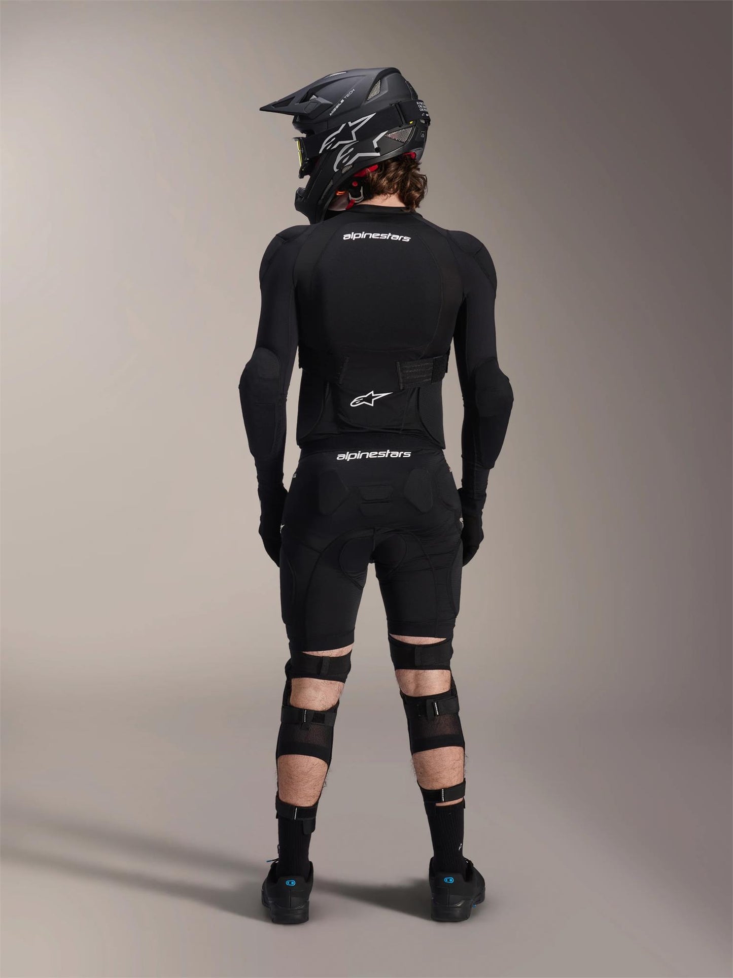 Alpinestars A-Impact Plasma Elite Shield MTB Bike Knee Pads Protectors M Black