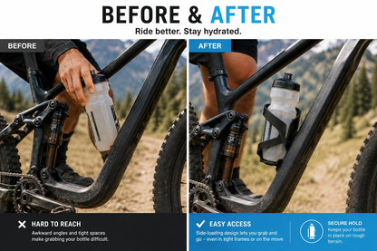 BC2 Bottle Cage + 2 Tire Repair